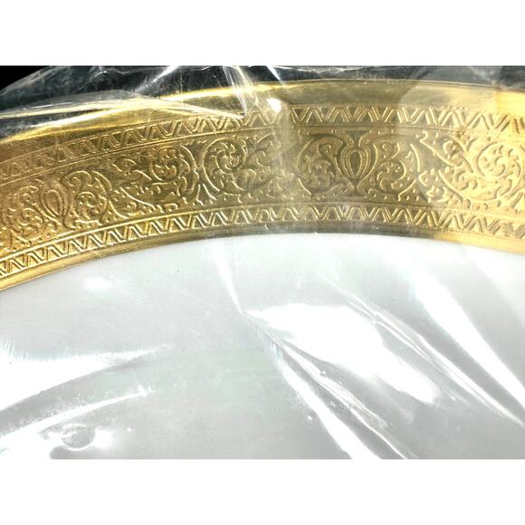 Edward Marshall Boehm "Bird of Peace" 1972 Gold RIm 13" Plate Presentation Box - Picture 11 of 13